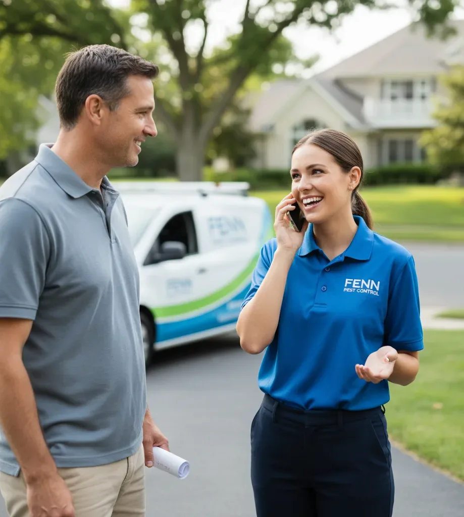 Fenn Pest Control customer support in Stewartsville